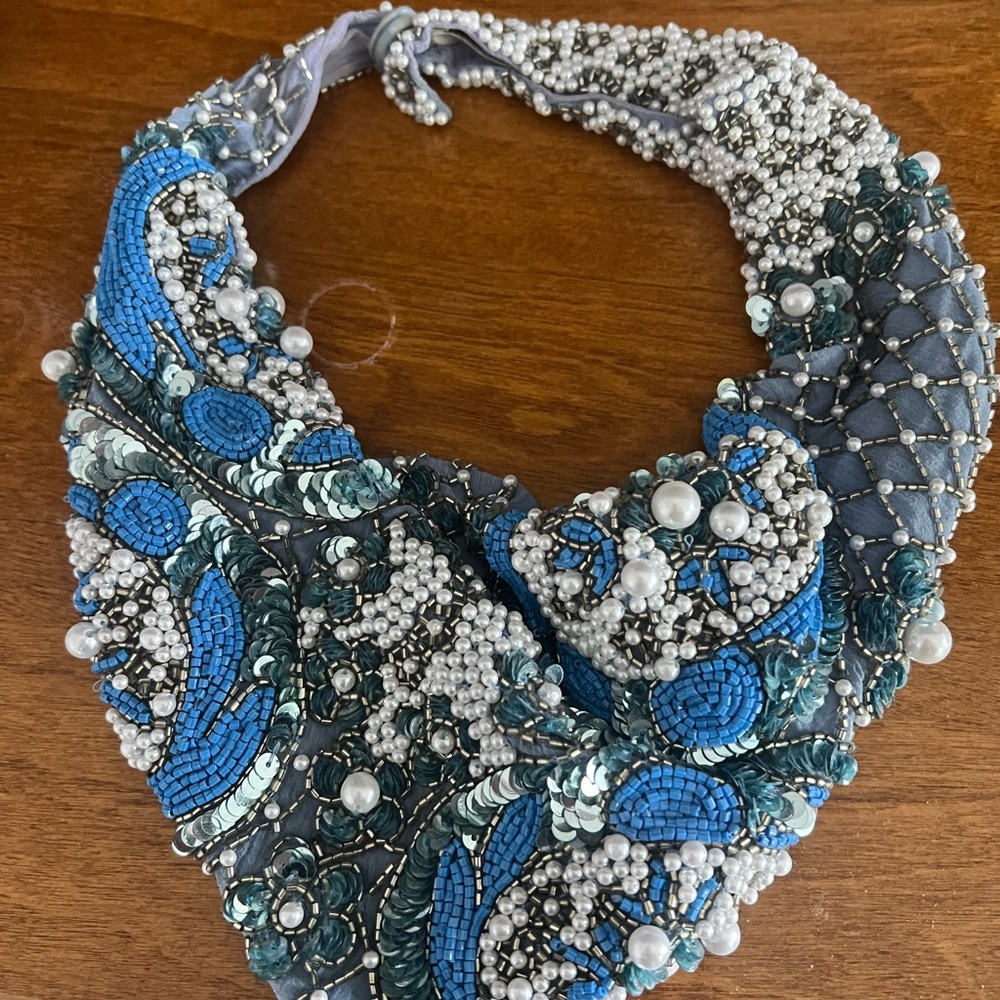 Scarf necklace